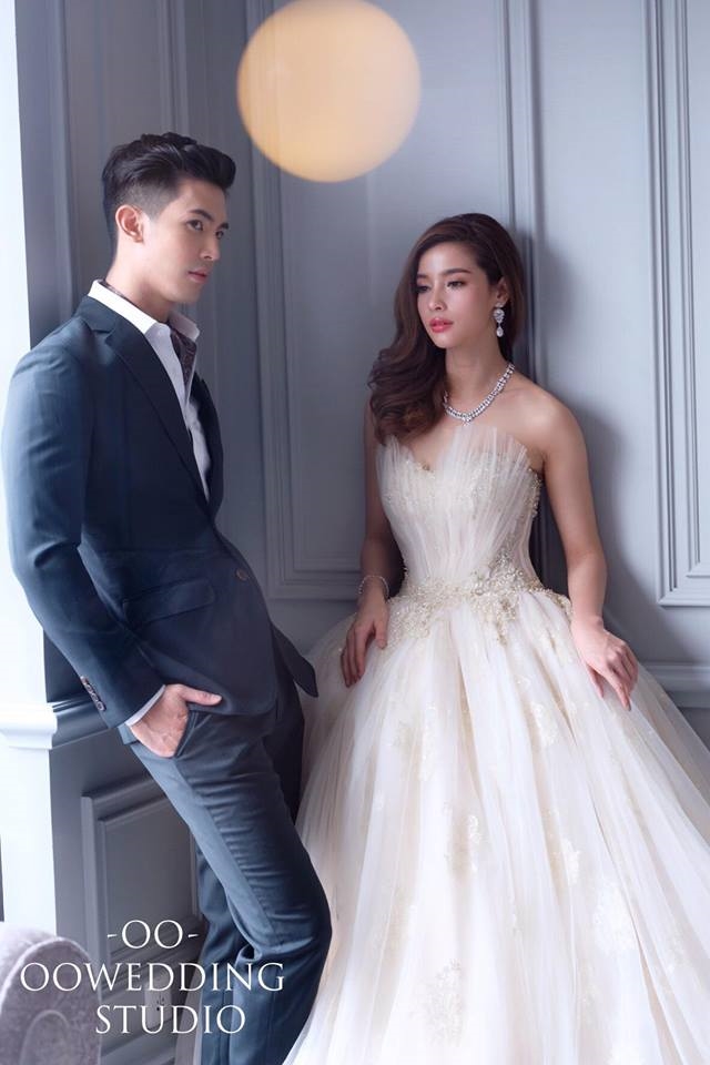 Son Yuke - Vill Wannarot cực đẹp đôi trong bộ ảnh cưới mới