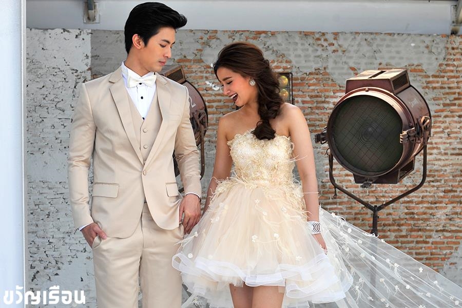 Son Yuke - Vill Wannarot cực đẹp đôi trong bộ ảnh cưới mới