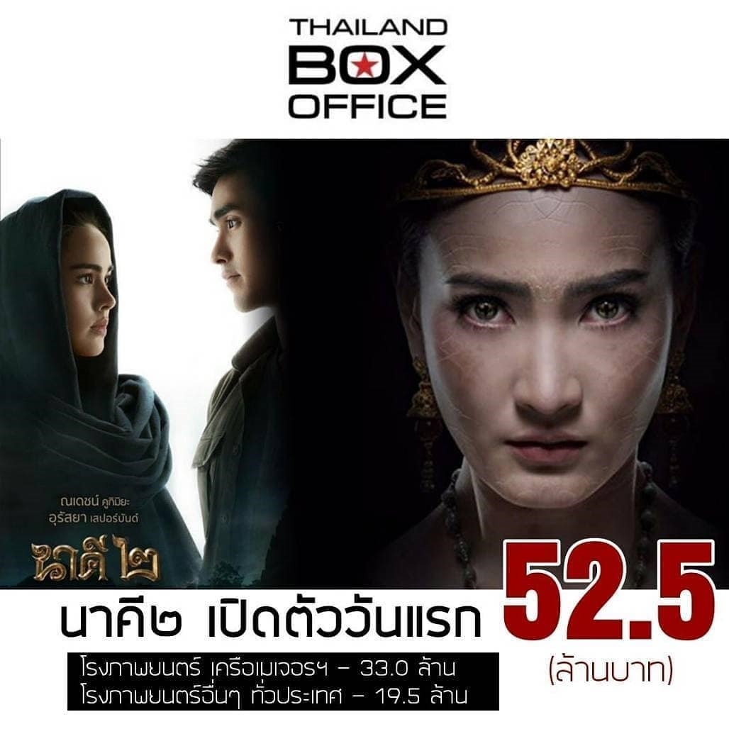 'Nữ thần Rắn 2' ra rạp ngày đầu đã 'phá đảo' phòng vé Thái Lan