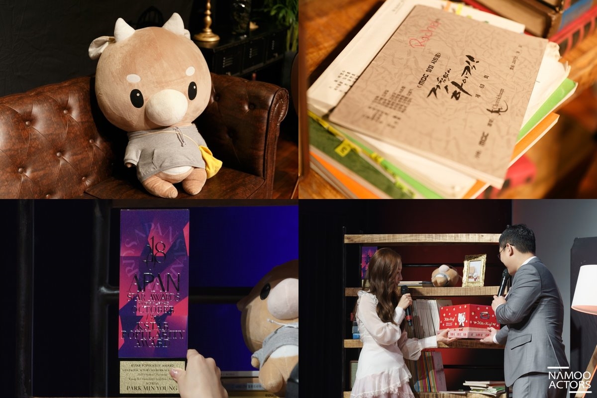 Park Min Young khoe vẻ đẹp nữ thần trong Fanmeeting