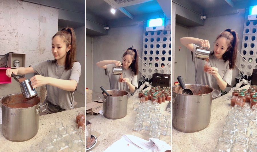 Park Min Young khoe vẻ đẹp nữ thần trong Fanmeeting