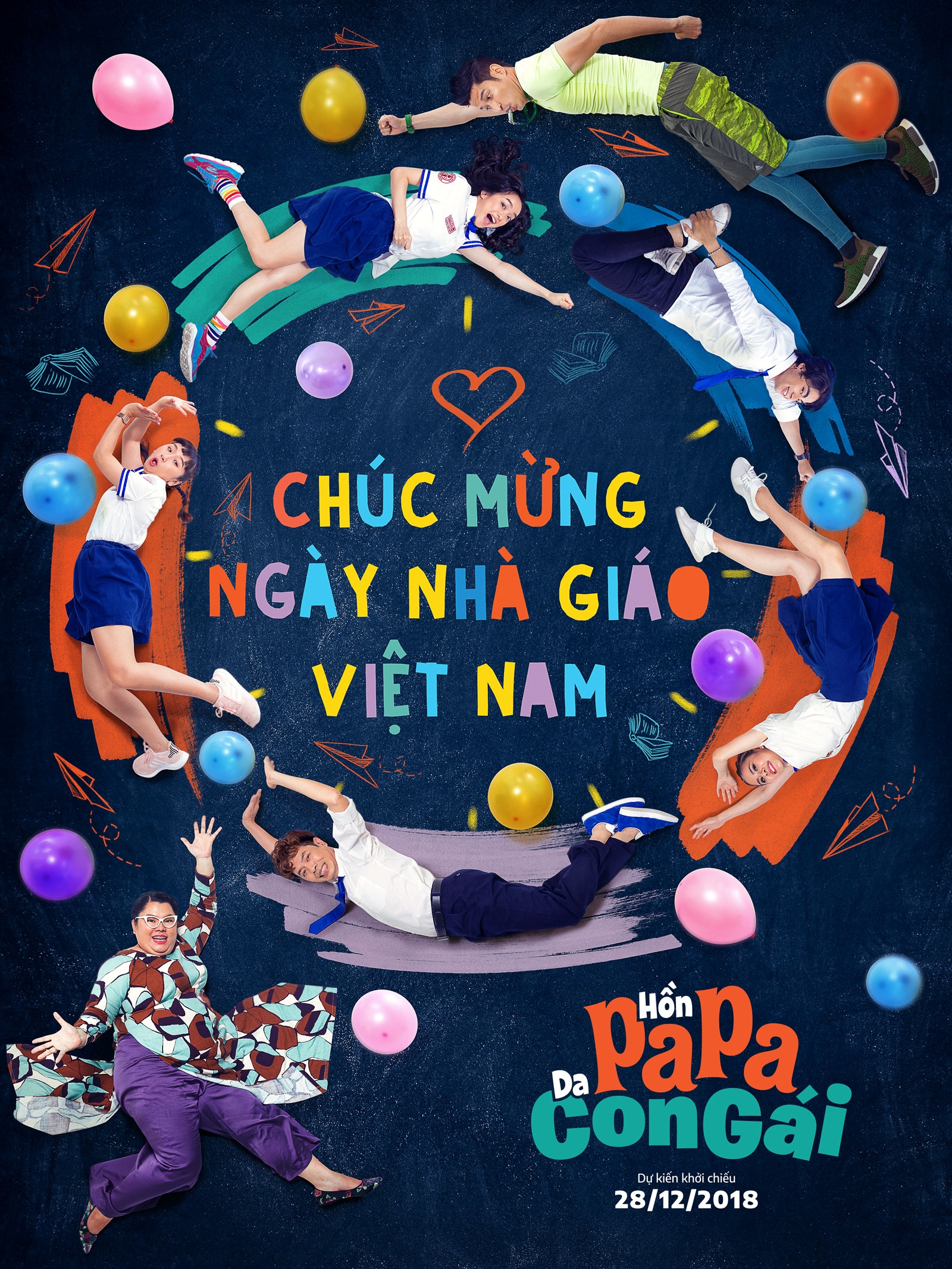 Hồn Papa Da Con Gái Tiếp Tục Tung Bộ Ảnh Mừng Ngày Nhà Giáo Việt Nam