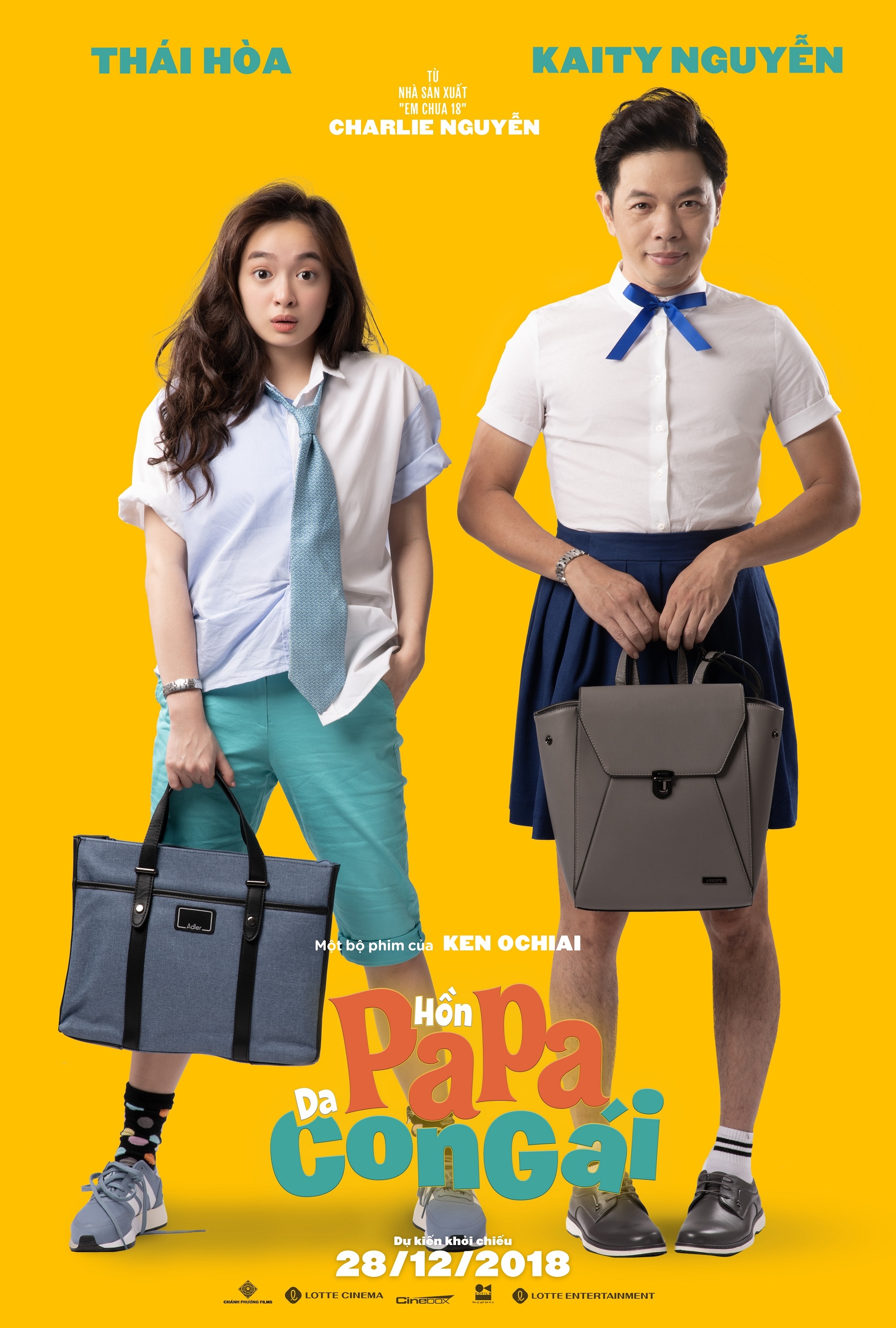 Clip Hậu Trường Về Quá Trình “Hoán Đổi” Của Kaity Nguyễn Và Thái Hòa