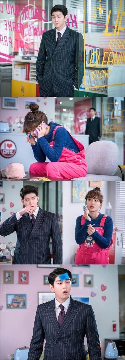 'Cô tiên dọn dẹp' Yoon Kyun Sang bắt đầu 'say nắng' Kim Yoo Jung