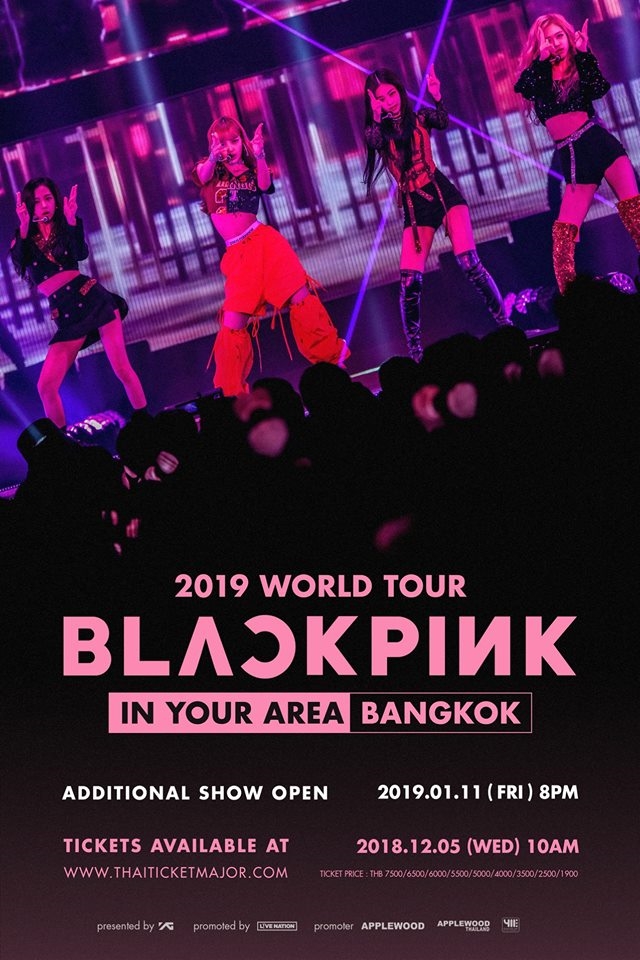 Loạt topstar hàng đầu Thái lũ lượt kéo nhau đi xem concert Black Pink