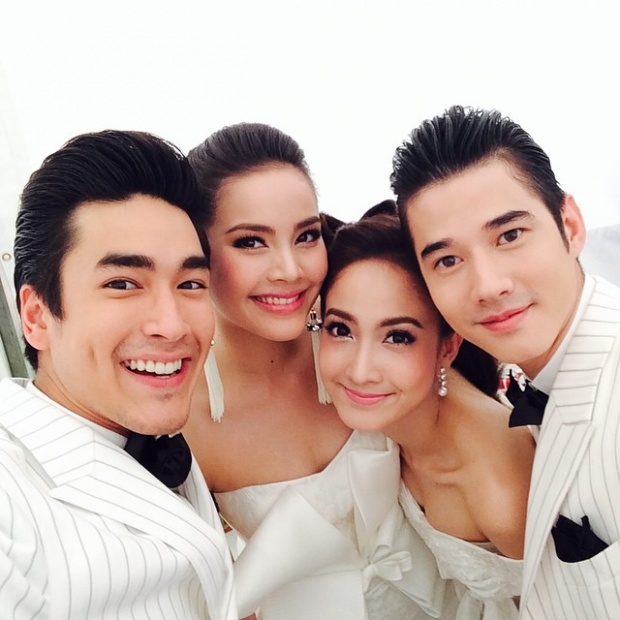 2 cặp đôi lakorn 'Rising Sun' năm nào tái hợp chéo trong tác phẩm mới