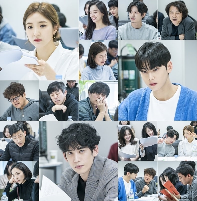 Shin Se Kyung - Cha Eun Woo trong buổi đọc kịch bản phim mới