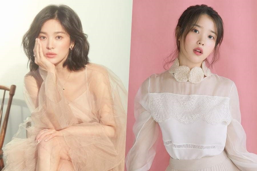 Song Hye Kyo gửi xe cà phê tới phim trường drama ủng hộ IU