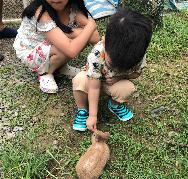 Trần Nghiên Hy khoe ảnh gia đình 3 người mừng sinh nhật Trần Hiểu