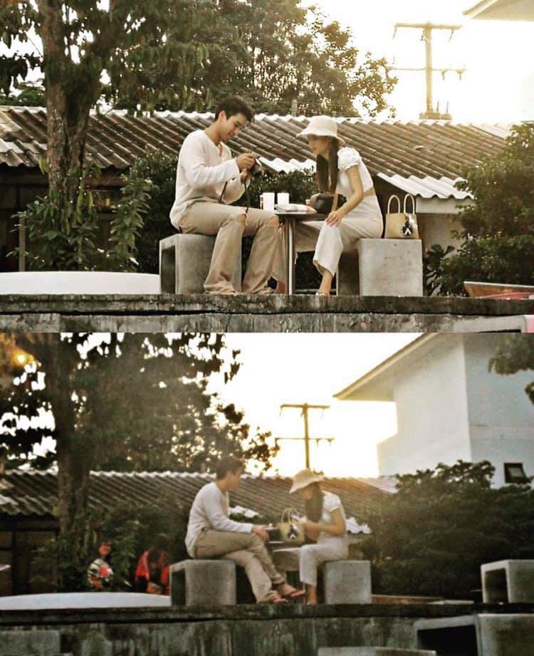 Nadech - Yaya bình dị tay trong tay đi chùa khiến fan ấm lòng