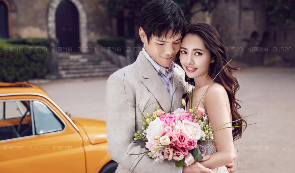 Bộ ảnh cưới lãng mạn của Quách Bích Đình với con trai trùm Hồng Kông
