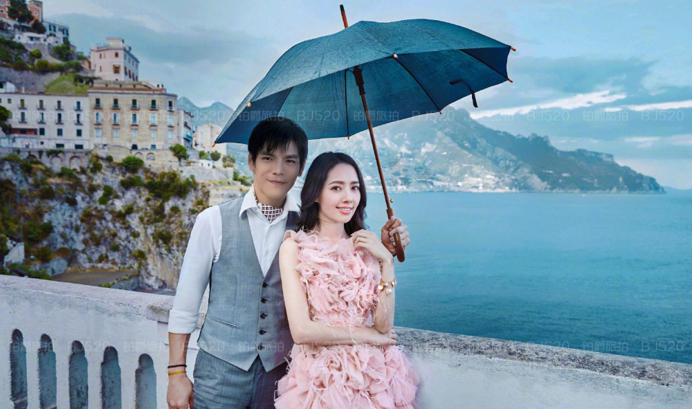 Bộ ảnh cưới lãng mạn của Quách Bích Đình với con trai trùm Hồng Kông