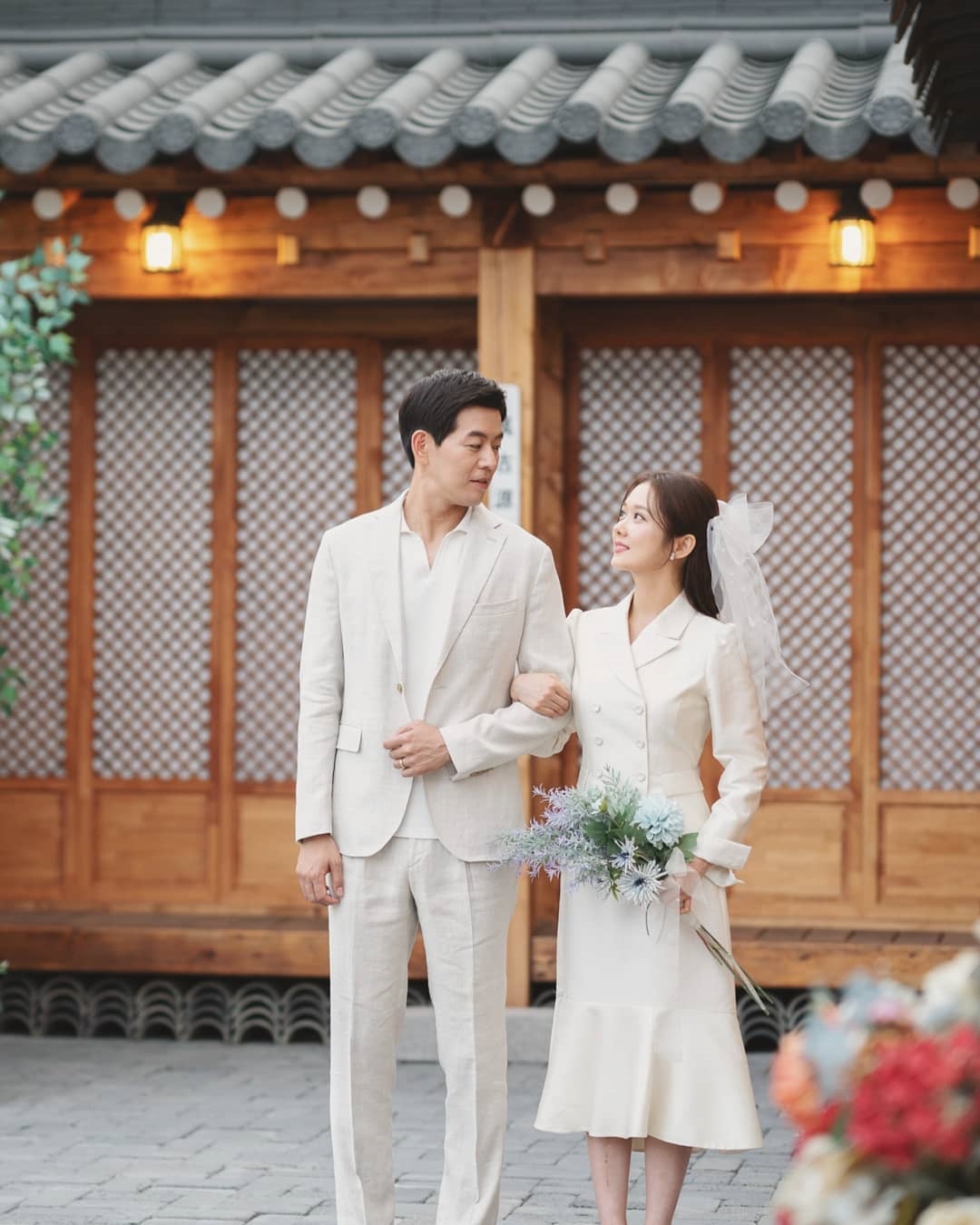 Jang Na Ra - Lee Sang Yoon tung ảnh cưới cực đẹp trong phim