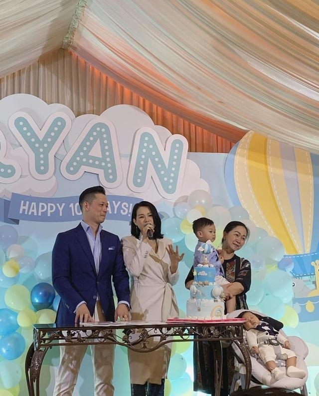 Vợ chồng Hồ Hạnh Nhi tổ chức tiệc 100 ngày cho con trai thứ 2