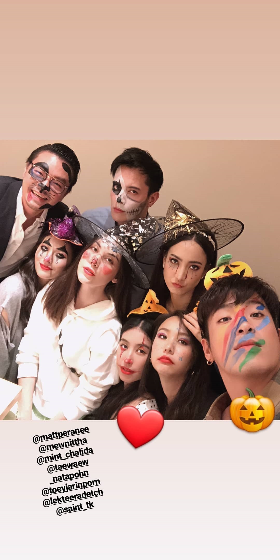 Tổng hợp loạt ảnh sao Thái chơi Halloween cực hoành tráng