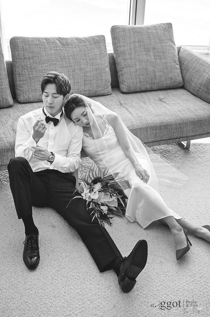 “Em trai Kim Tae Hee” Lee Wan tung bộ ảnh cưới đẹp như cổ tích