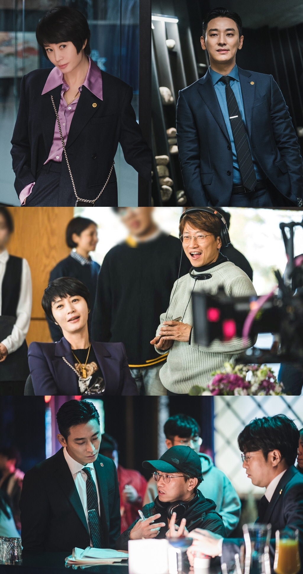 Drama mới của Joo Ji Hoon - Kim Hye Soo tung poster cực ngầu