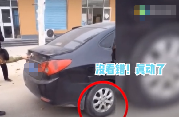 Ngô Kinh gây bão mạng vì dùng 1 ngón tay đẩy xe hơi di chuyển