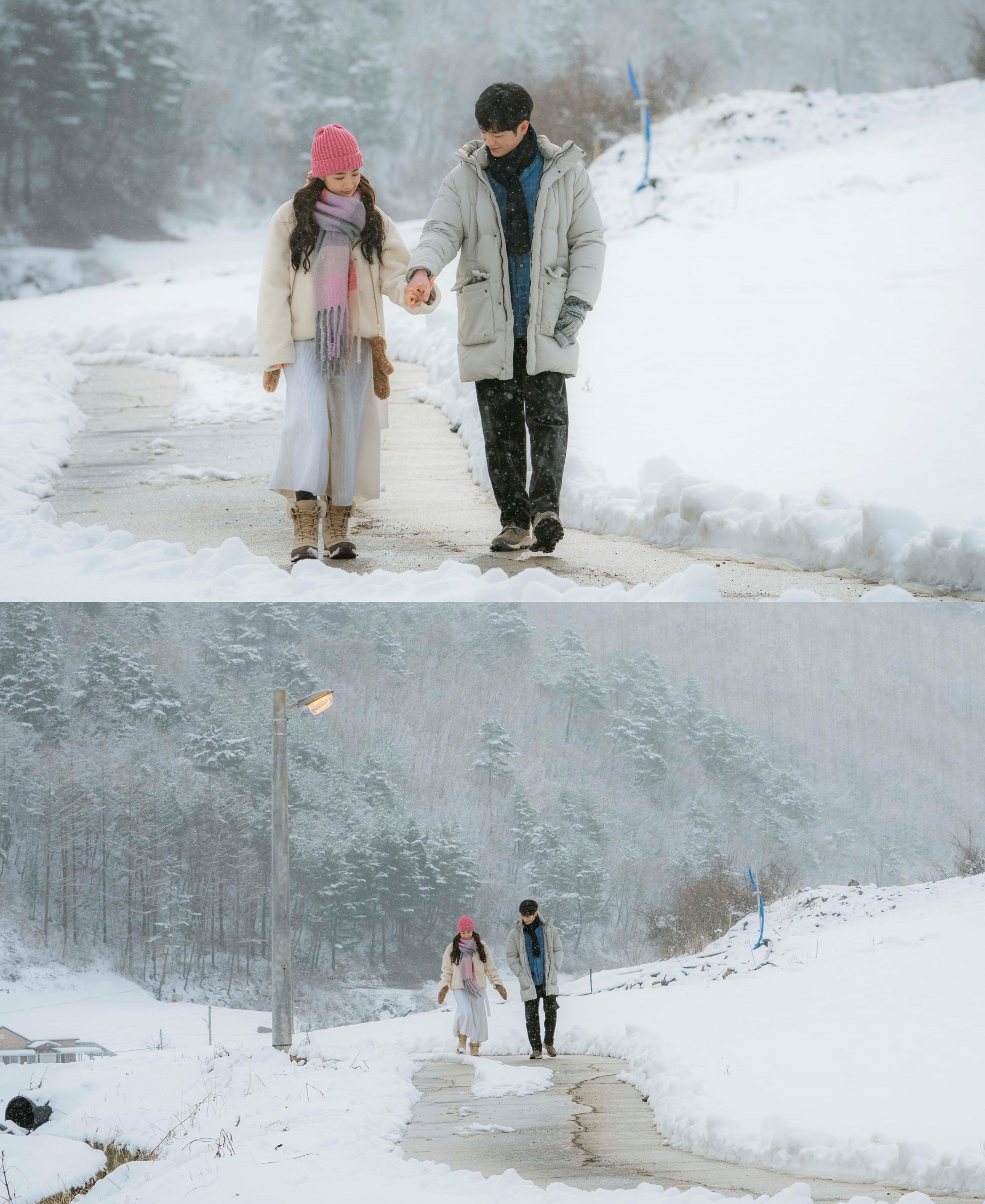 Seo Kang Joon - Park Min Young tung ảnh hẹn hò lãng mạn trong drama