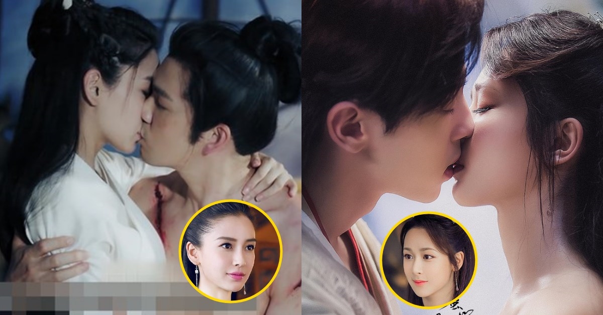 AngelaBaby, Dương Tử và những tuyệt chiêu quay cảnh hôn của sao Cbiz