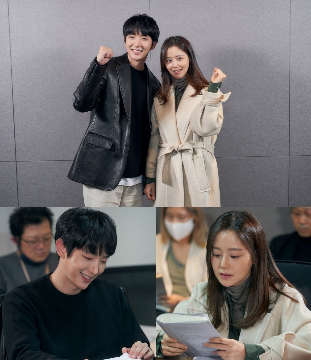 Lee Jun Ki - Moon Chae Won đẹp đôi trong buổi đọc kịch bản phim mới
