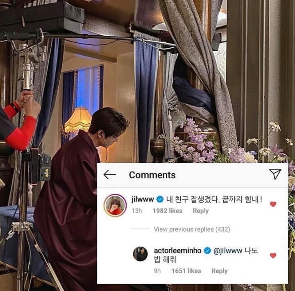 Lee Min Ho - Jung Il Woo tương tác khẳng định tình bạn thân bền vững
