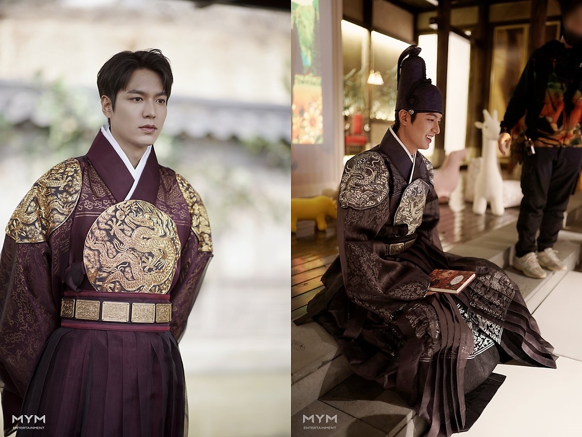 Lee Min Ho tung ảnh hậu trường tập cuối 'Quân vương bất diệt'