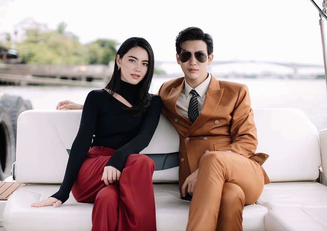 Push Puttichai - Mai Davika tung ảnh cực đẹp đôi trong phim mới
