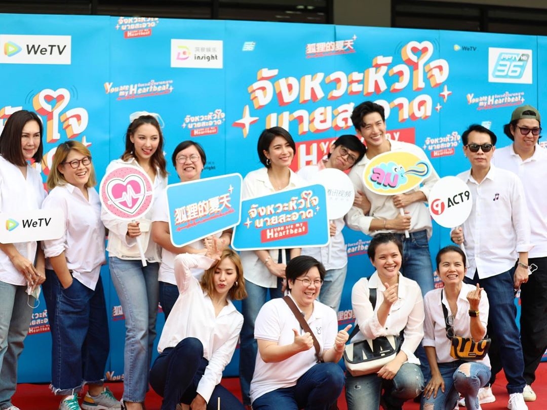 Push Puttichai - Mai Davika tung ảnh cực đẹp đôi trong phim mới