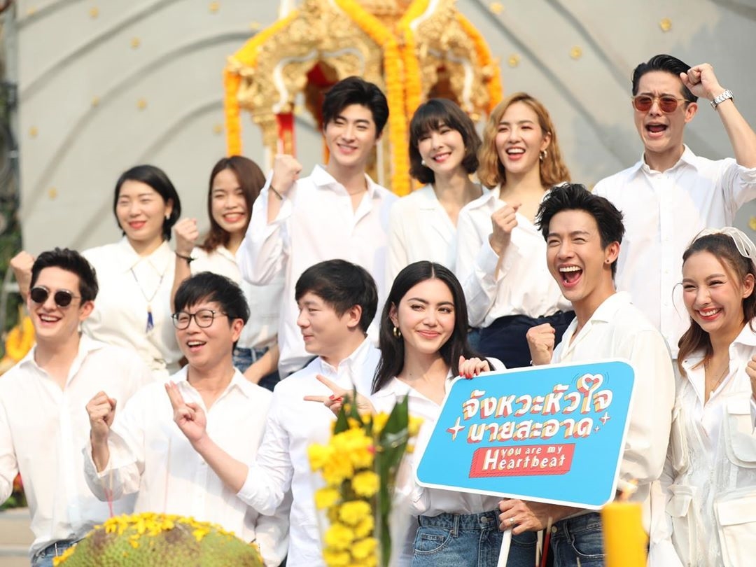 Push Puttichai - Mai Davika tung ảnh cực đẹp đôi trong phim mới