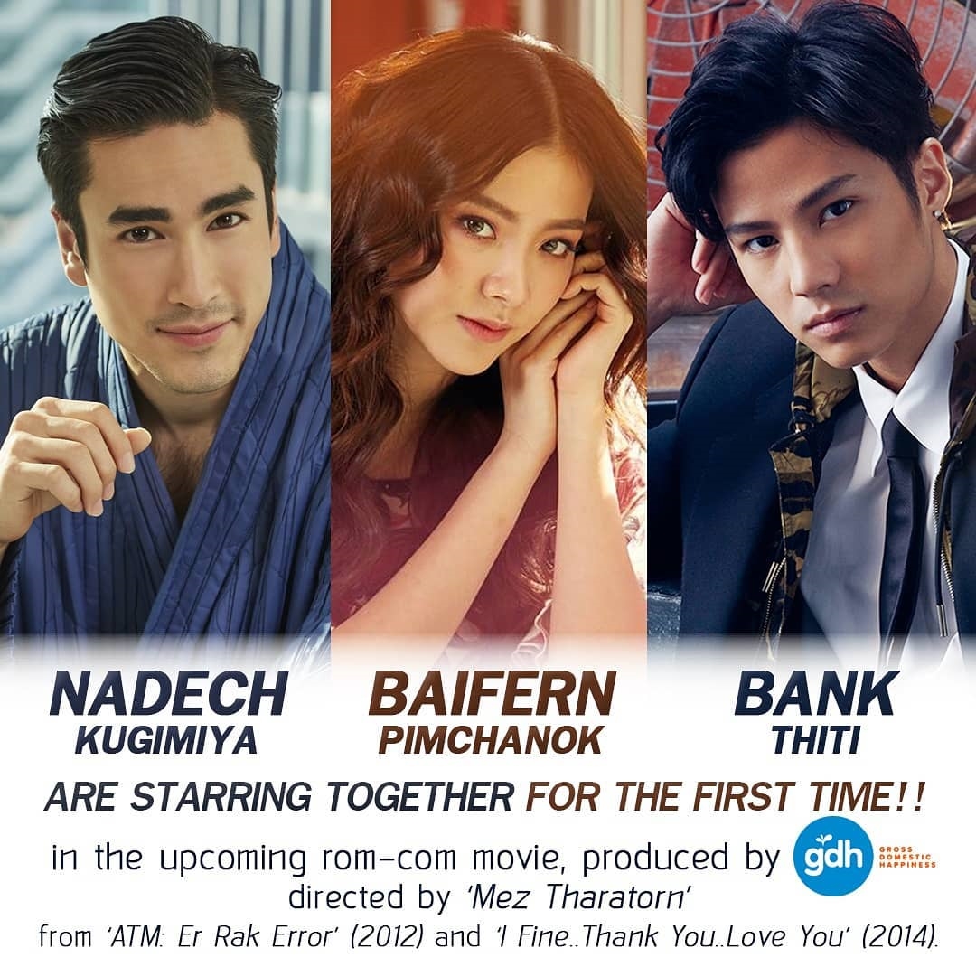 Nadech Kugimiya đóng cặp Baifern Pimchanok trong phim điện ảnh mới