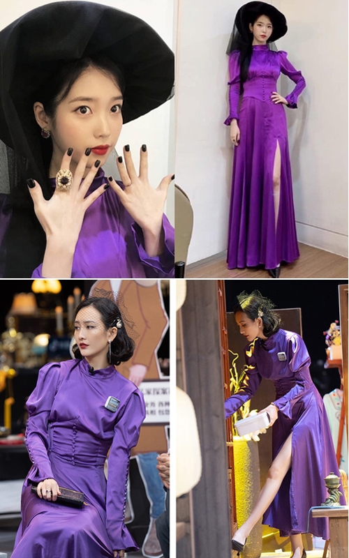 Mỹ nữ Hàn - Trung 'bất phân thắng bại' khi 'đụng hàng' trang phục