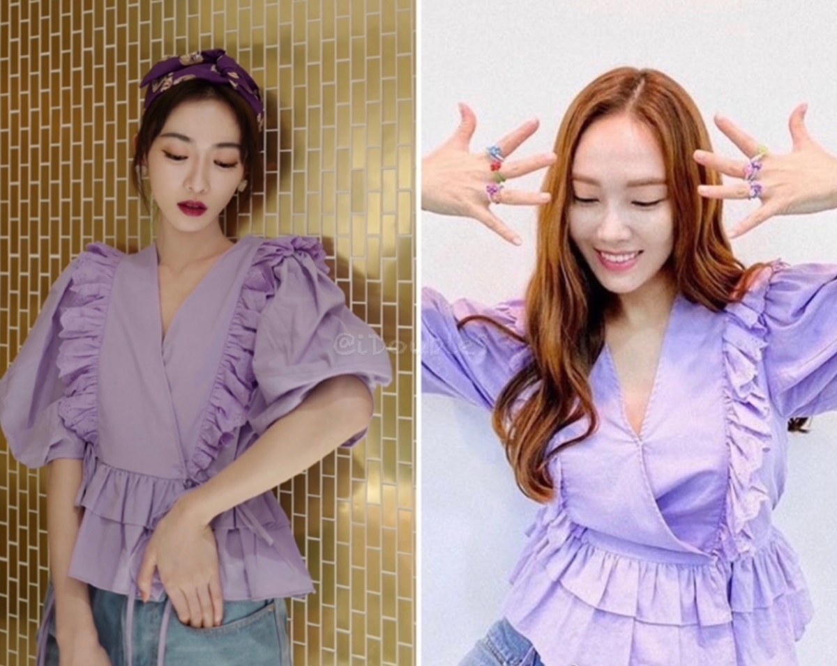 Mỹ nữ Hàn - Trung 'bất phân thắng bại' khi 'đụng hàng' trang phục