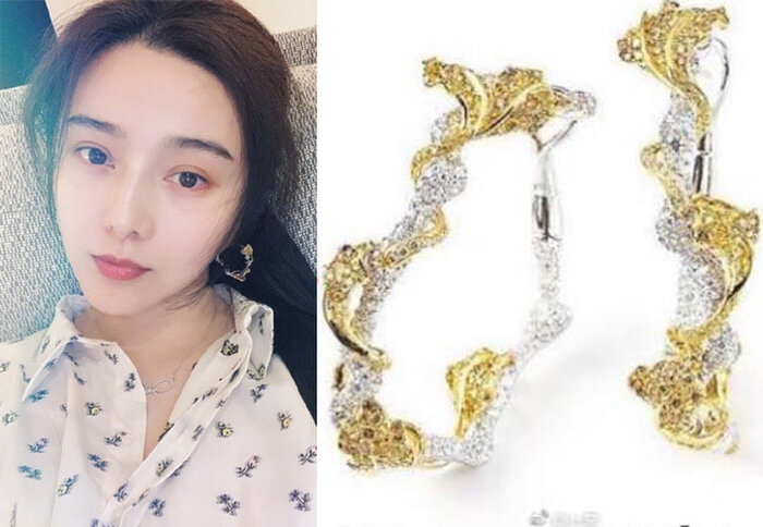 Phạm Băng Băng gây sốt mặc đồ bộ để khoe khéo vòng cổ tiền tỷ