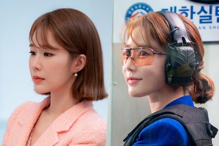 Yoo In Na khoe tạo hình tóc ngắn cực xinh trong phim mới