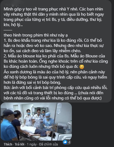 'Lửa Ấm' khiến dân y bức xúc vì những 'hạt sạn' về nghề trong phim
