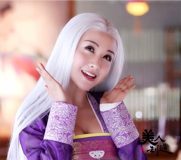 Triệu Lệ Dĩnh, Cúc Tịnh Y và mỹ nhân Cbiz hóa 'bạch phát'