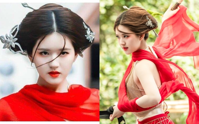 Triệu Lệ Dĩnh và dàn mỹ nhân với trang phục màu đỏ trong phim