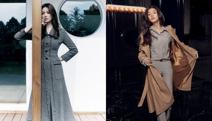Song Hye Kyo - Jeon Ji Hyun bất ngờ 'đối đầu' ở mảng thời trang