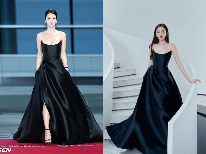 Suzy, Viên Băng Nghiên và dàn mỹ nhân Hoa - Hàn mặc chung trang phục
