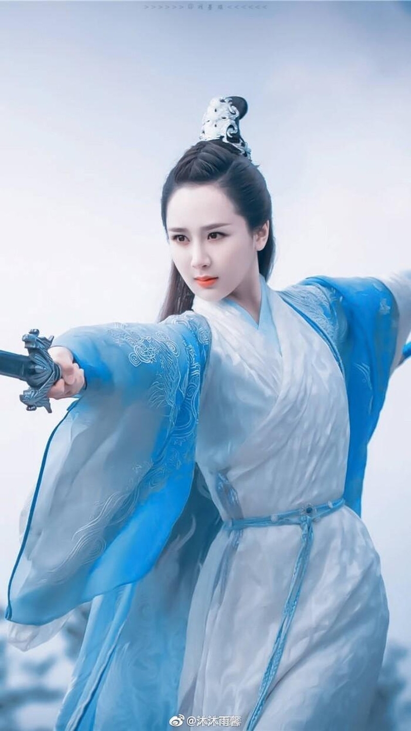 Triệu Lệ Dĩnh và dàn mỹ nhân Hoa ngữ trong trang phục màu xanh