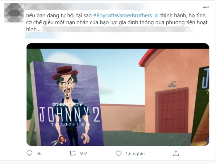 Warner Bros. vướng nghi vấn chế nhạo Johnny Depp
