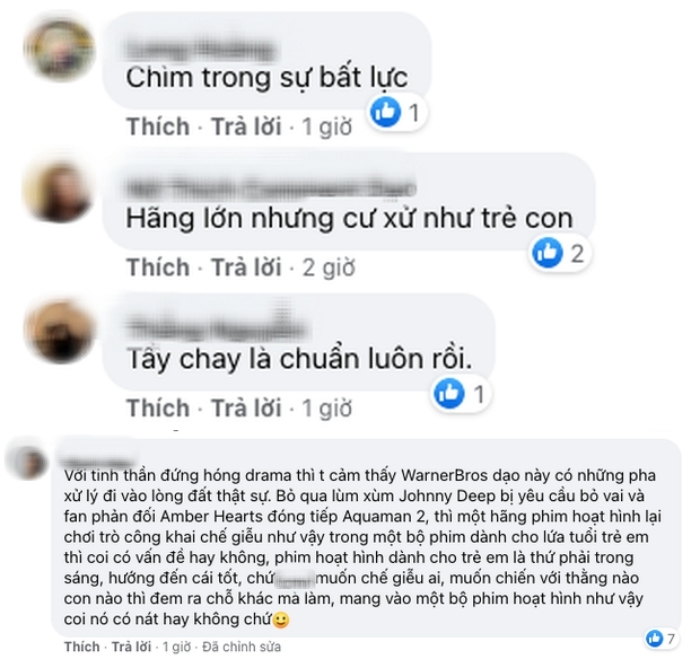 Warner Bros. vướng nghi vấn chế nhạo Johnny Depp