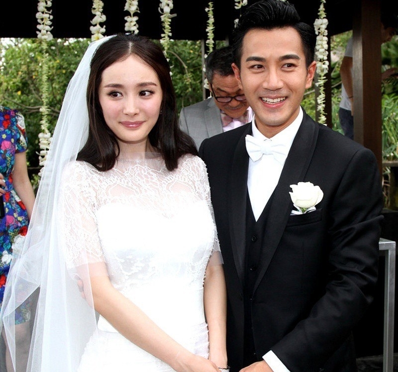 Huỳnh Hiểu Minh - AngelaBaby và loạt cặp đôi chồng già vợ trẻ của Cbiz