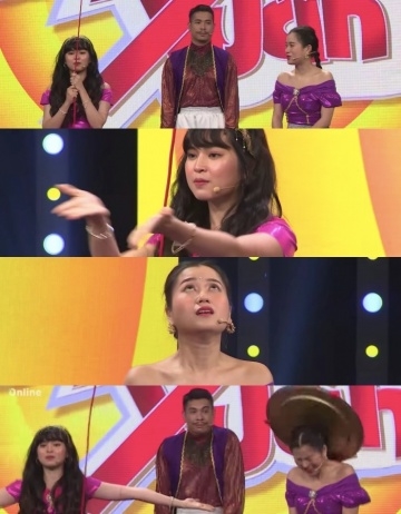 Những trò lố trên game show: Hết hôn môi đến ăn mặc phản cảm