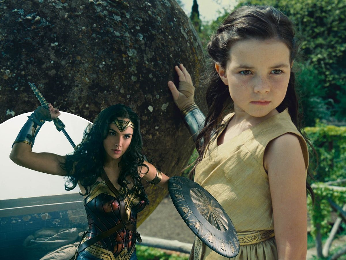 Wonder Woman 'nhí' được chọn vào vai khi đang đi siêu thị
