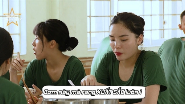 Minh Triệu bảo vệ Kỳ Duyên khi bị chê trang điểm đậm khi nhập ngũ