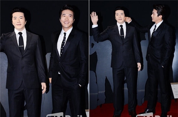 Lee Min Ho, G-Dragon 'ngã ngửa' vì thấy tượng sáp quá xấu