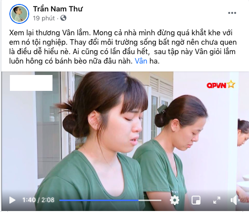 Khánh Vân chỉ theo dõi 2 người trong hội chị em Sao Nhập Ngũ