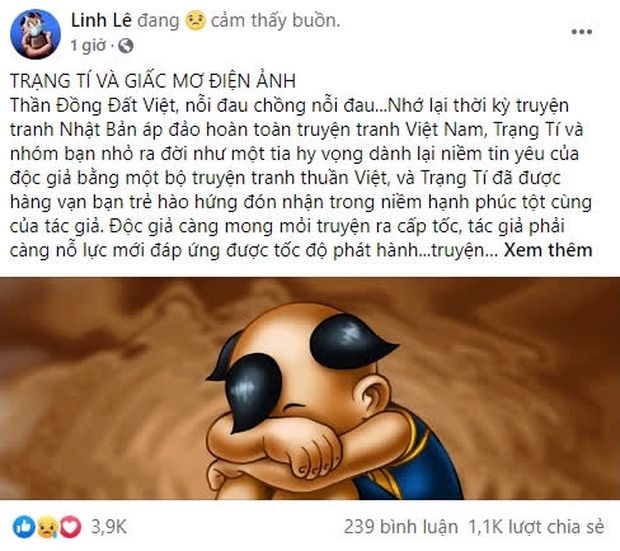Ngô Thanh Vân nản lòng khi đọc bình luận tẩy chay Trạng Tí